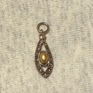 Vintage Monet Faux Pearl Pendant